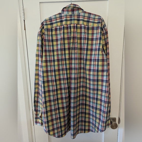 Ralph Lauren Polo Classic Fit Plaid Button Down Shirt - Picture 6 of 6